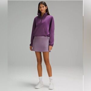 Lululemon Brushed Softstreme Ribbed Half Zip